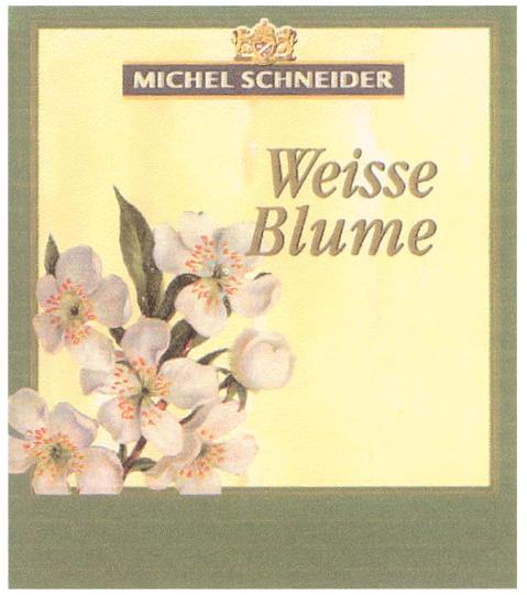 SCHNEIDER MICHEL SCHNEIDER WEISSE BLUME