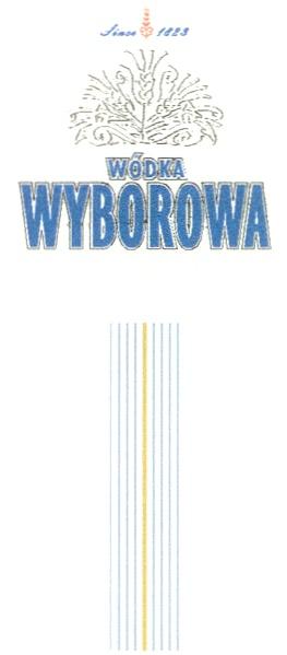 WYBOROWA WYBOROWA WODKA SINCE 1823