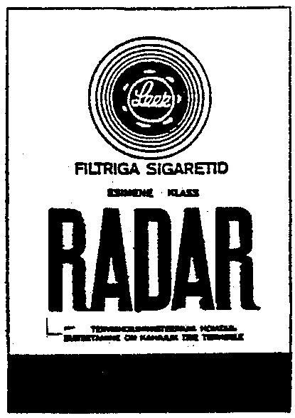 LEEK RADAR FILTRIGA SIGARETID