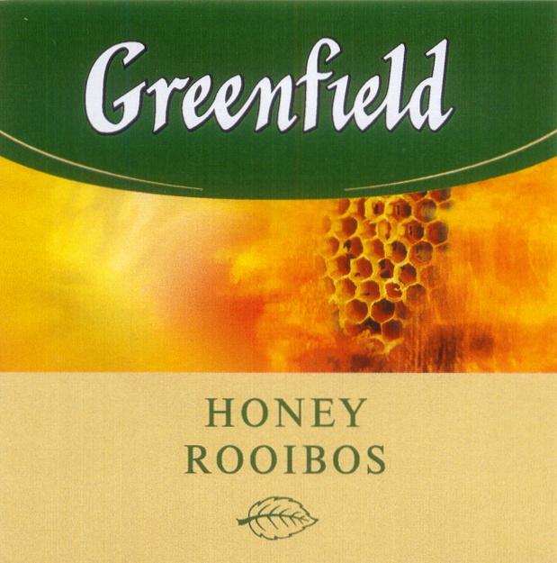 GREENFIELD ROOIBOS GREENFIELD HONEY ROOIBOS