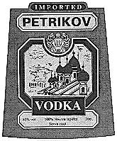 PETRIKOV VODKA IMPORTED