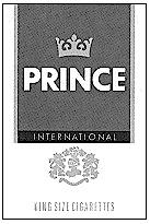 PRINCE INTERNATIONAL CIGARETTES KING SIZE