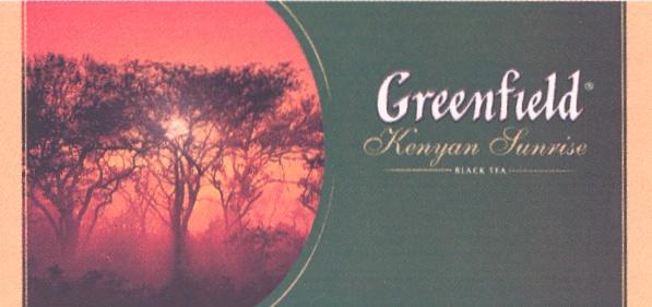 GREENFIELD KENYAN SUNRISE GREENFIELD KENYAN SUNRISE BLACK TEA