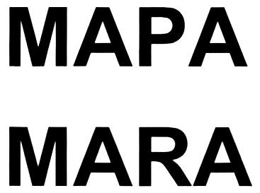 MAPA МАРА MARA