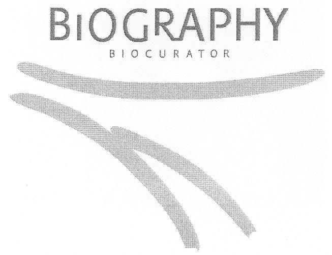 BIOGRAPHY BIOCURATOR