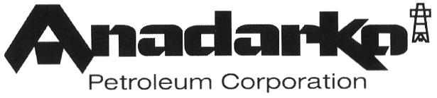 ANADARKO ANADARKO PETROLEUM CORPORATION