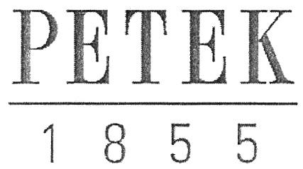 PETEK РЕТЕК PETEK 1855