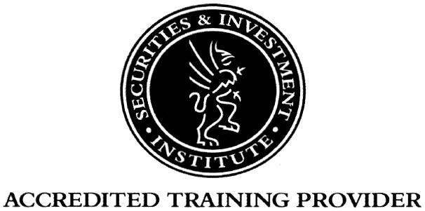 ACCREDITED SECURITIES ACCREDITED TRAINING PROVIDER SECURITIES & INVESTMENT INSTITUTE