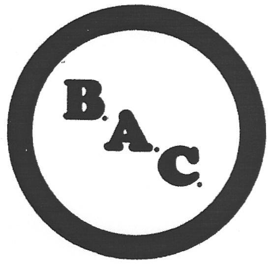 BAC В.А.С. ВАС B.A.C.