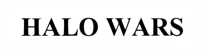 HALOWARS HALO WARSWARS