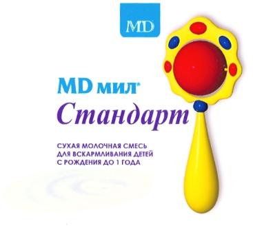 MID MD МИЛ СТАНДАРТ СУХАЯ МОЛОЧНАЯ СМЕСЬ ДЛЯ ВСКАРМЛИВАНИЯ ДЕТЕЙ С РОЖДЕНИЯ ДО 1 ГОДАГОДА