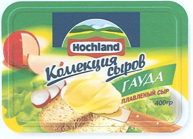 HOCHLAND КОЛЛЕКЦИЯ СЫРОВ ГАУДА ПЛАВЛЕНЫЙ СЫРСЫР