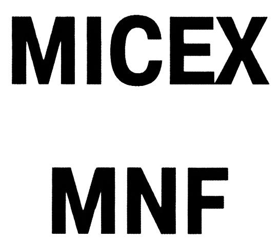 MICEX MNFMNF