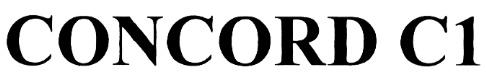 CONCORD С1 CONCORD C1C1