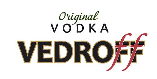 VEDROFF VEDRO VEDROFF ORIGINAL VODKAVODKA