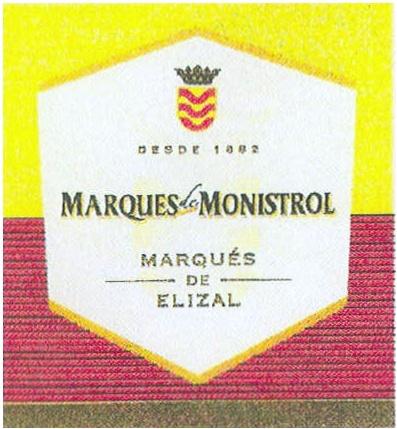 MARQUES MONISTROL ELIZAL DESDE MARQUES DE MONISTROL MARQUES DE ELIZAL