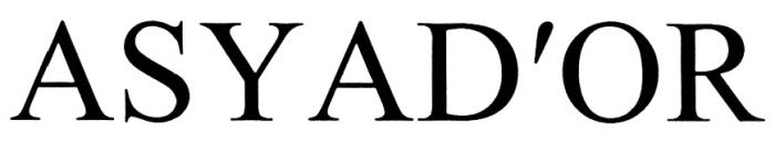 ASYADOR ASYAD OR ASYADORASYAD'OR