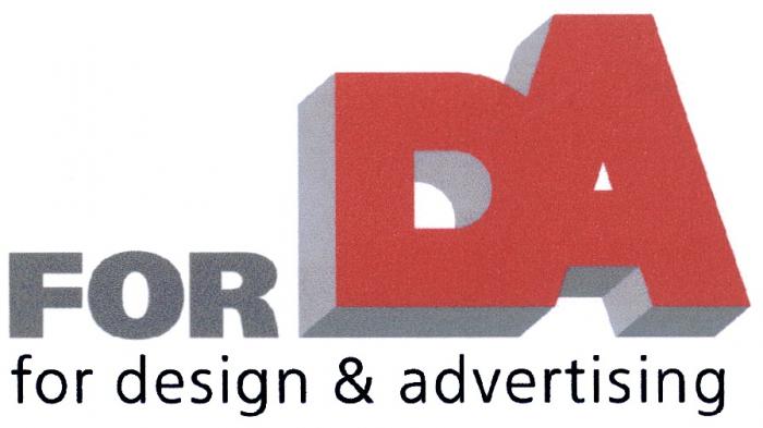 FORDA FOR DA FOR DESIGN & ADVERTISINGADVERTISING