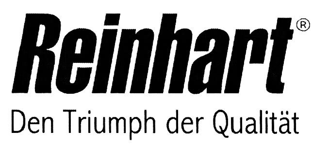 REINHART REINHART DEN TRIUMPH DER QUALITATQUALITAT