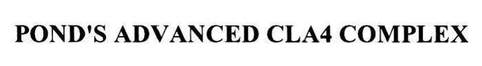 PONDS POND CLA CLAFOUR CLA PONDS ADVANCED CLA4 COMPLEXPOND'S COMPLEX