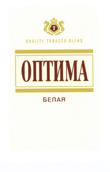 ОПТИМА ОПТИМА БЕЛАЯ QUALITY TOBACCO BLENDBLEND