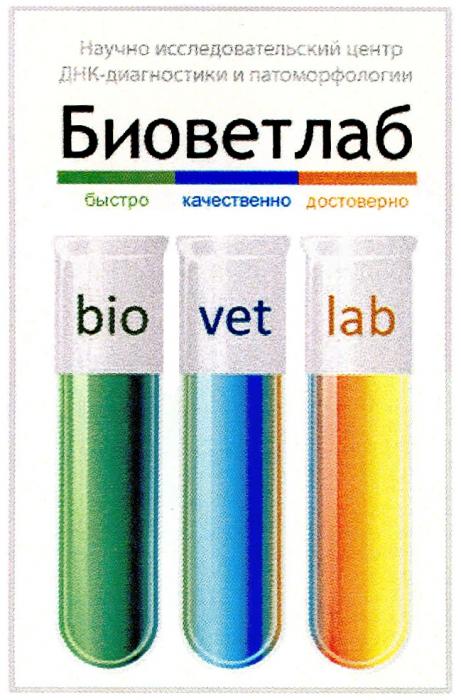 БИОВЕТЛАБ BIOVETLAB BIOVET VETLAB БИОВЕТЛАБ BIO VET LAB НАУЧНО-ИССЛЕДОВАТЕЛЬСКИЙ ЦЕНТР ДНК-ДИАГНОСТИКИ И ПАТОМОРФОЛОГИИ БЫСТРО КАЧЕСТВЕННО ДОСТОВЕРНОДОСТОВЕРНО