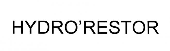 HYDRORESTOR RESTOR HYDRO HYDRORESTORHYDRO'RESTOR