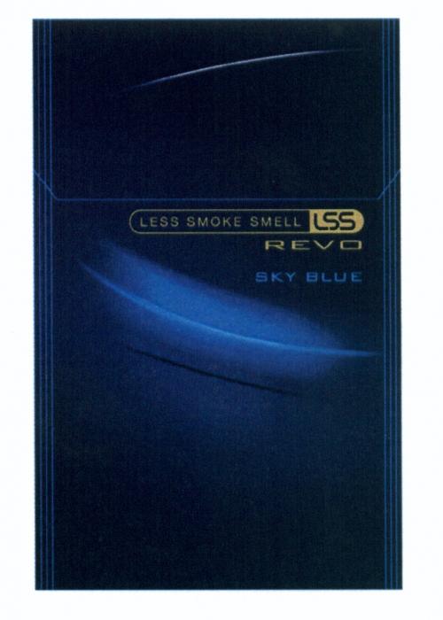 REVO LSS REVO LESS SMOKE SMELL SKY BLUEBLUE