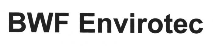 ENVIROTEC BWF ENVIROTEC