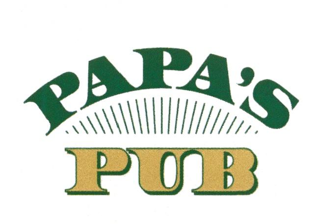 PAPAS PAPA PAPA PAPAS PUBPAPA'S PUB