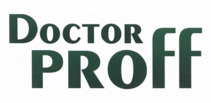 PROFF DOCTOR PROFF