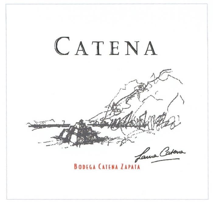 CATENA ZAPATA CATENA BODEGA ZAPATA LAURA CATENA