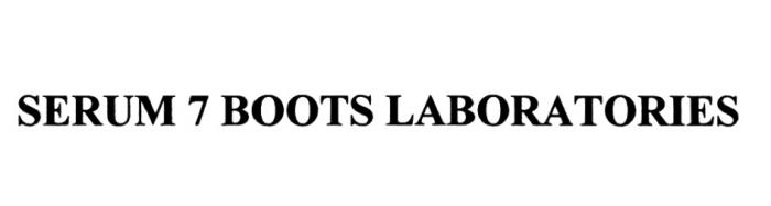 BOOTS SERUM 7 BOOTS LABORATORIESLABORATORIES