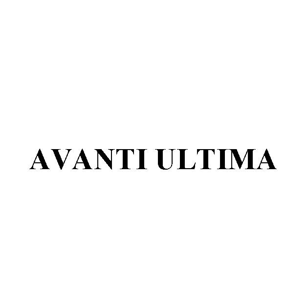 AVANTI ULTIMAULTIMA