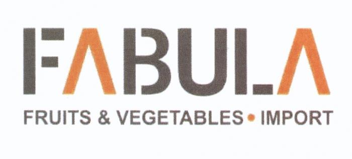 FABULA FABULA FRUITS & VEGETABLES IMPORTIMPORT