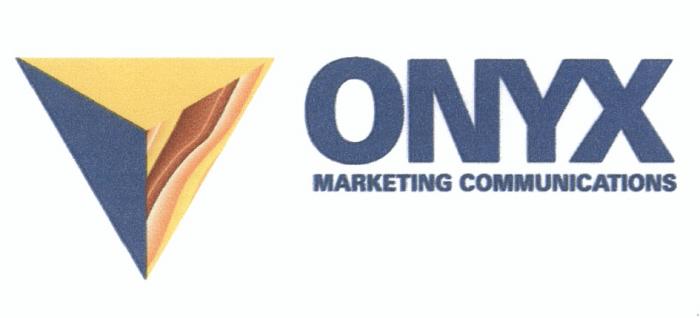 ONYX ONYX MARKETING COMMUNICATIONSCOMMUNICATIONS