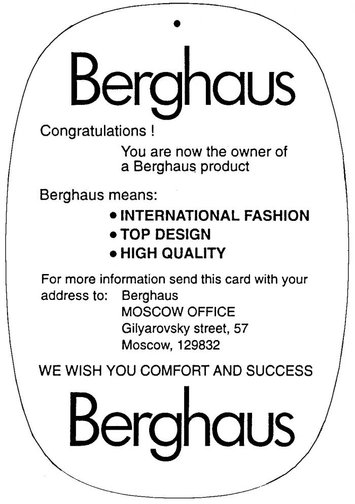 BERGHAUS