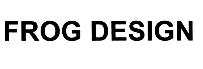 FROG DESIGNDESIGN