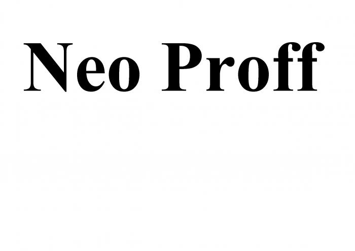 NEOPROFF PROFF NEO PROFF