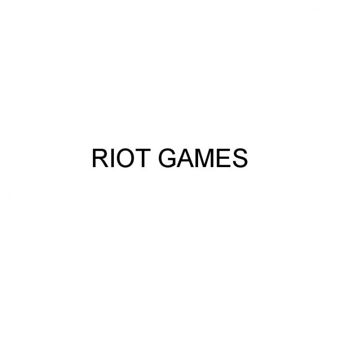 RIOT RIOT GAMESGAMES