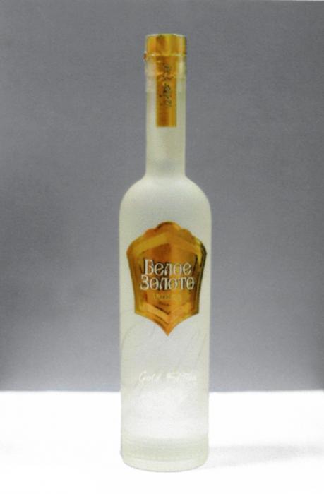 WHITE GOLD БЕЛОЕ ЗОЛОТО ПРЕМИУМ PREMIUM GOLD EDITION VODKAVODKA