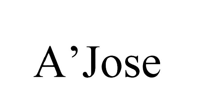 AJOSE JOSE JOSE AJOSEA'JOSE