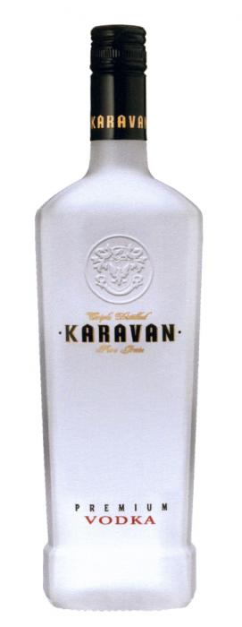 KARAVAN KARAVAN PURE GRAIN TRIPLE DISTILLED PREMIUM VODKAVODKA