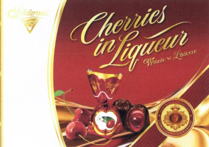 CHERRIES LIGUEUR WISNIE LIKIERZE LUXURIOUS CZEKOLADOWA SOLIDARNOSC CHERRIES IN LIGUEUR WISNIE W LIKIERZE LUXURIOUS COLLECTION CZEKOLADOWA SOLIDARNOSC