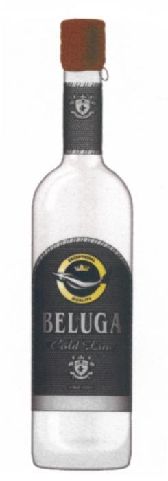 BELUGA BELUGAVODKA BELUGA VODKA GAUDEAMUS IGITUR EXCEPTIONAL QUALITY NOBLE GOLD LINELINE