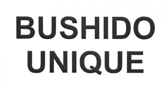 BUSHIDO BUSHIDO UNIQUEUNIQUE