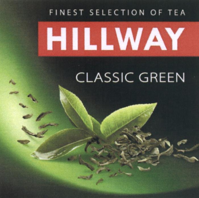 HILLWAY HILLWAY CLASSIC GREEN FINEST SELECTION OF TEATEA