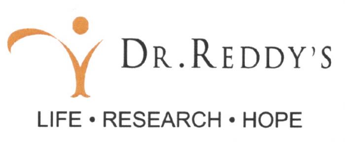 REDDYS REDDY REDDY DR. REDDYS LIFE RESEARCH HOPEREDDY'S HOPE