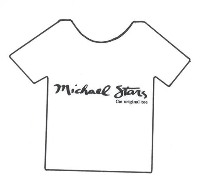 STARS MICHAEL STARS THE ORIGINAL TEETEE