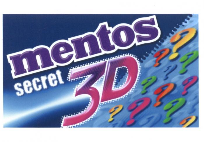 MENTOS MENTOS SECRET 3D3D